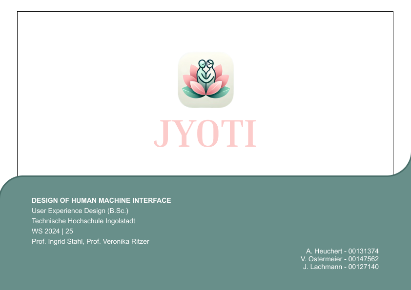 Cover des Jyoti-Projekts